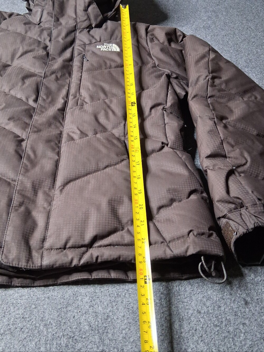 The North Face Prodigy 600 Down Ski Jacket Puffer Coat Hooded Brown Womens M - Picture 10 of 16